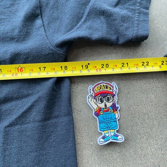 Vintage Y2K 2000s Fruit Of The Loom Best Girls Fitness Black Graphic Tee Shirt M - Picture 5 of 6